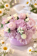 Floral Wax Bouquet ￼