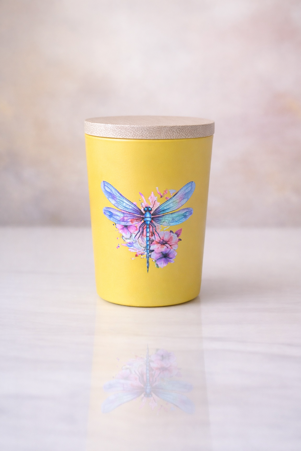 Sandalwood & Amber Dragonfly￼ Candle