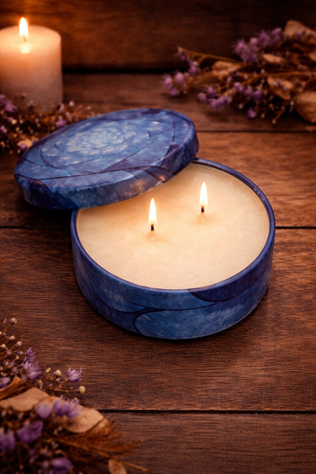 Blueberry Tin Candle ￼